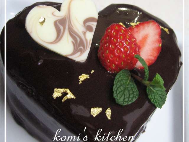 19年の最高 バレンタイン 本命 ケーキ 食べ物の写真