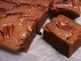 大人気♪ファッジなチョコレートブラウニー