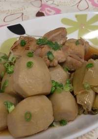 鶏肉と里芋のうま煮