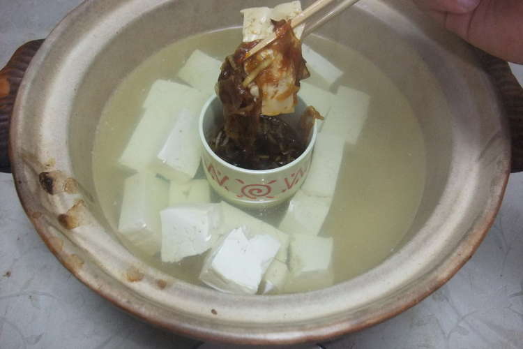 アツアツ鍋をいかが？ねぎだれ湯豆腐 レシピ・作り方 by ぴかあか クックパッド 簡単おいしいみんなのレシピが375万品