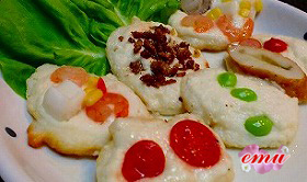 加賀丸芋の色々のっけてﾊﾞﾗｴﾃｲｰ焼きの画像