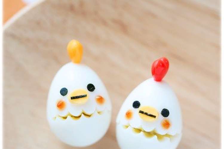 うずらdeにわとりちゃん キャラ弁おかず レシピ 作り方 By Mai Mai クックパッド