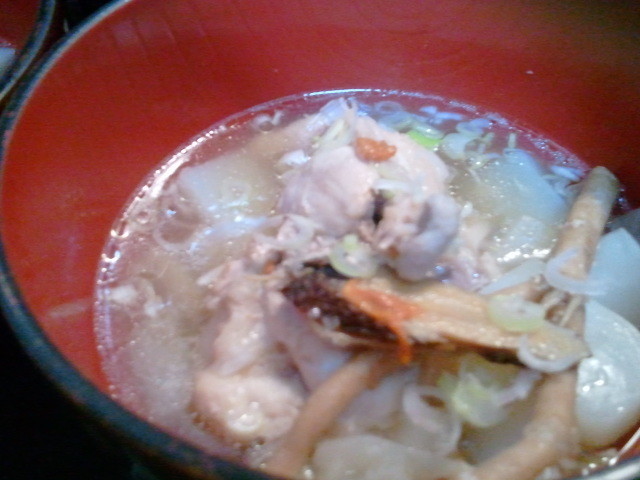 漢方材料入り　簡単・参鶏湯（サムゲタン）の画像