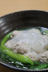 食べるスープ「肉団子の中華スープ」