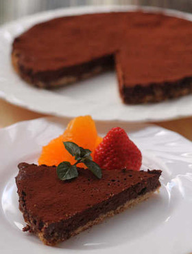 簡単!チョコレートタルト