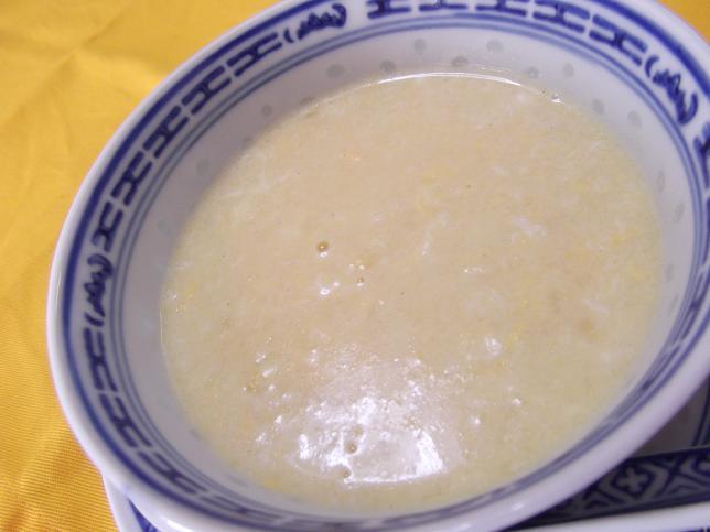 中華コーンクリームスープの画像