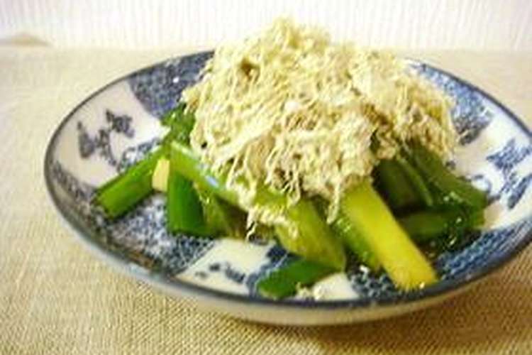 細ねぎととろろ昆布 の小さなおかず レシピ 作り方 By ローズレース クックパッド 簡単おいしいみんなのレシピが377万品