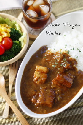 圧力鍋で作る♪ とろとろ豚バラカレー♪