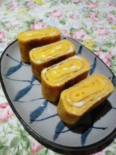 ✿昆布茶で卵焼き✿