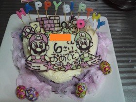 ~マリオ風~アイスケーキ