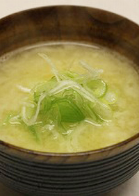 加賀丸芋の簡単ﾍﾙｼｰなお味噌汁料亭の味
