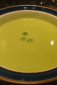 冷凍☆グリーンピースのスープ☆
