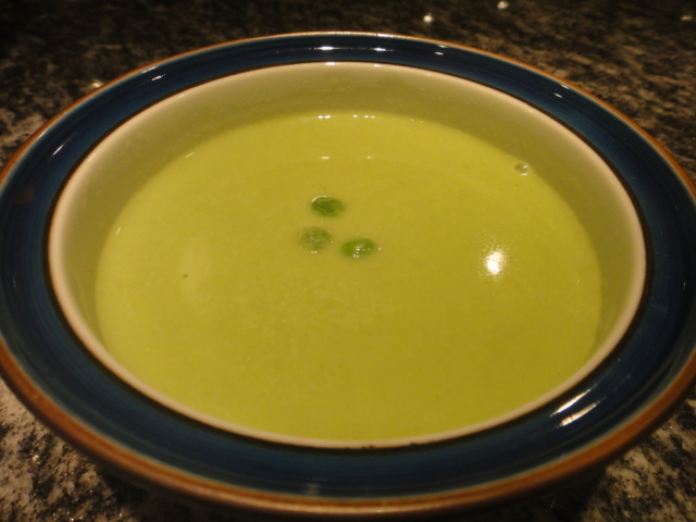 冷凍☆グリーンピースのスープ☆の画像