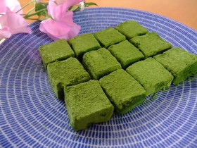 抹茶好きに捧ぐ★濃厚抹茶生チョコ