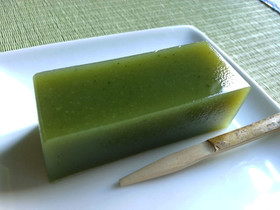 【和スイーツ】抹茶水ようかん