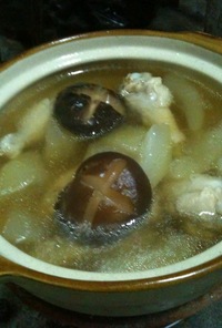 タイ人シェフの簡単レシピ☆冬瓜のスープ