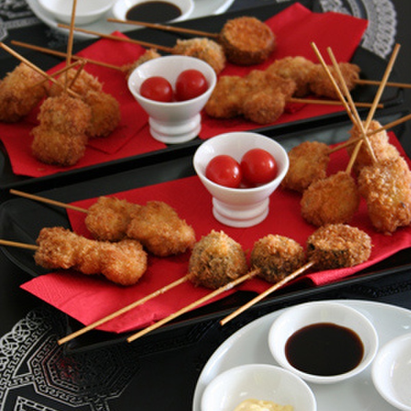みんなが作ってる 串揚げ 具材のレシピ クックパッド 簡単おいしいみんなのレシピが352万品