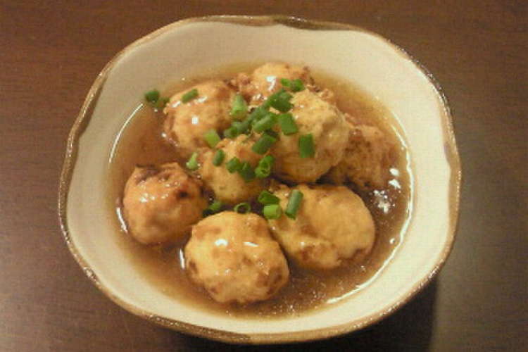 鶏ミンチの和風肉団子 レシピ 作り方 By Yucafe66 クックパッド 簡単おいしいみんなのレシピが360万品