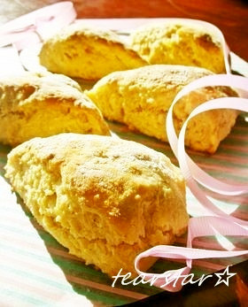ジャムで簡単ふわっサク♪おからスコーン