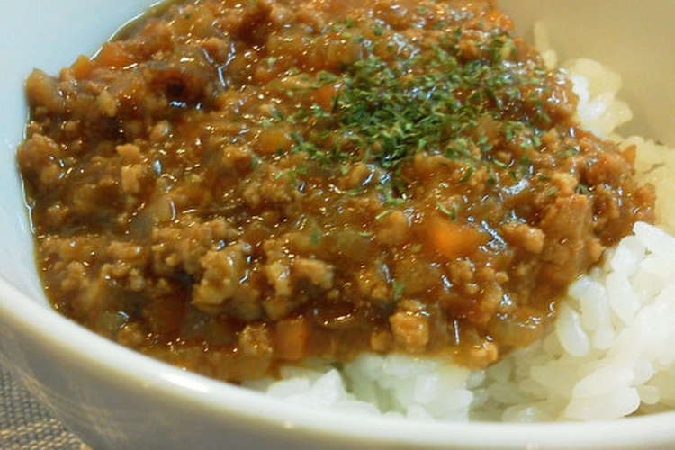 給食の味 甘めなキーマカレー レシピ 作り方 By 塩ダレきゃべつ クックパッド 簡単おいしいみんなのレシピが366万品