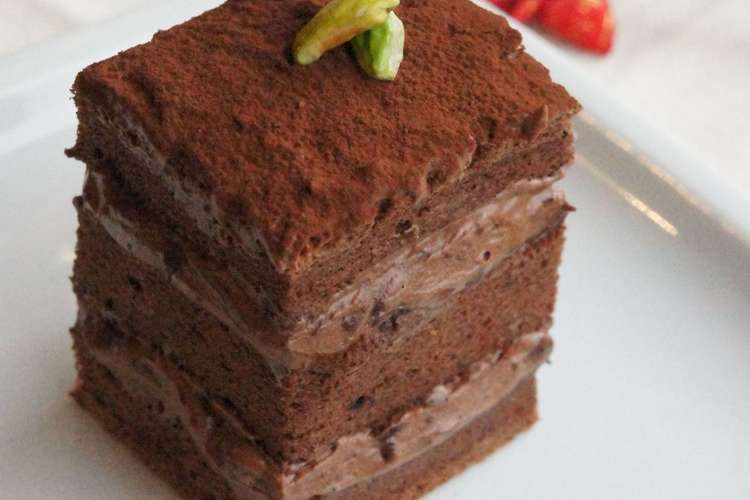 ビターガナッシュ チョコレートケーキ レシピ 作り方 By てぃも クックパッド 簡単おいしいみんなのレシピが360万品