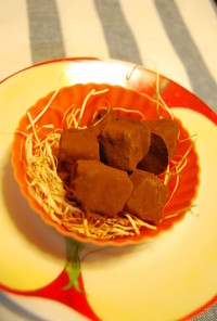 バレンタイン・高野豆腐のトリュフ