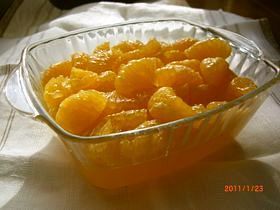果汁100％伊予柑たっぷりオレンジゼリーの画像