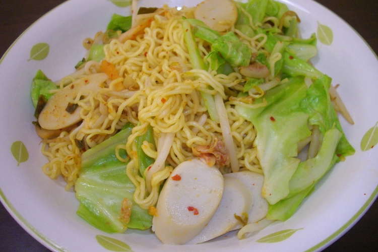 塩キムチ焼きそば レシピ 作り方 By はちともち クックパッド 簡単おいしいみんなのレシピが357万品