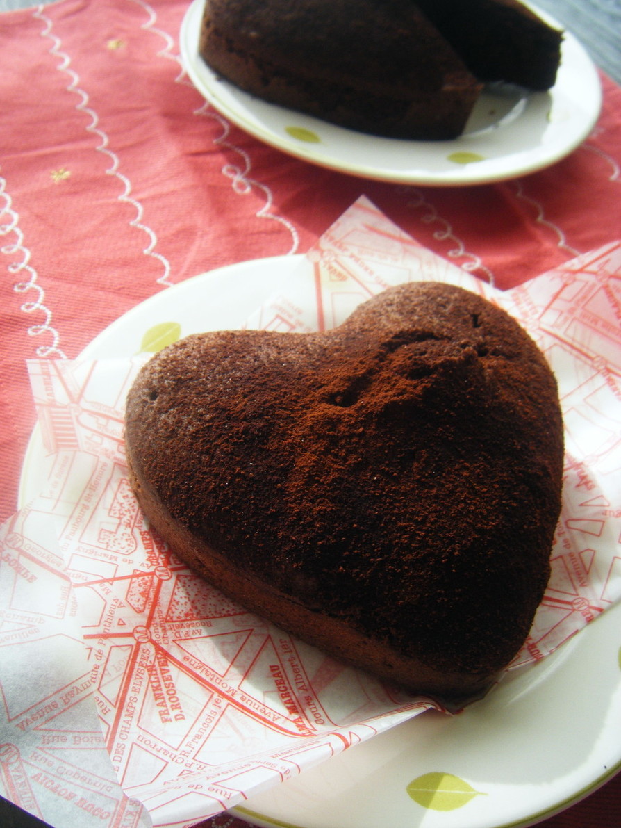♡バレンタイン♡簡単チョコレートケーキの画像