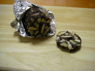 チョコレートサラミの写真