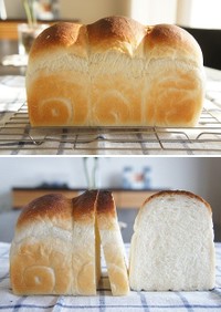 シンプルな食パン♪