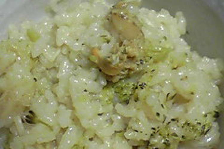ブロッコリー 帆立炊き込みご飯 レシピ 作り方 By Mushroomy クックパッド