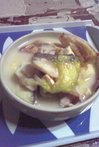 海鮮風味の豆乳鍋