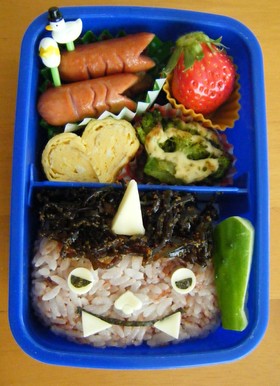 キャラ弁♪ 節分☆鬼さん弁当