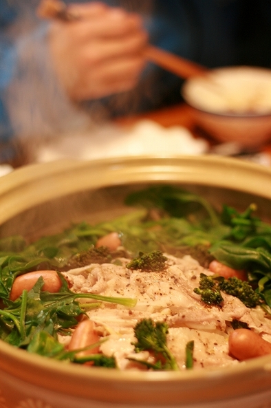 土鍋ｄｅ蒸し野菜。の写真