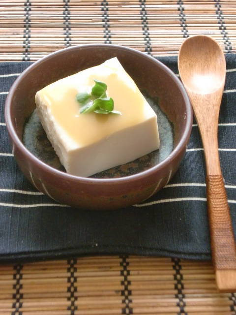塩豆腐✿わさび酢味噌かけの画像