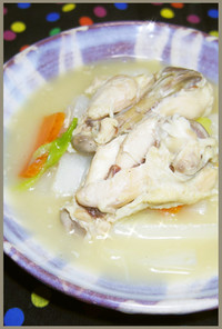 寒い冬に！韓国料理鶏タッコムタンクッパ