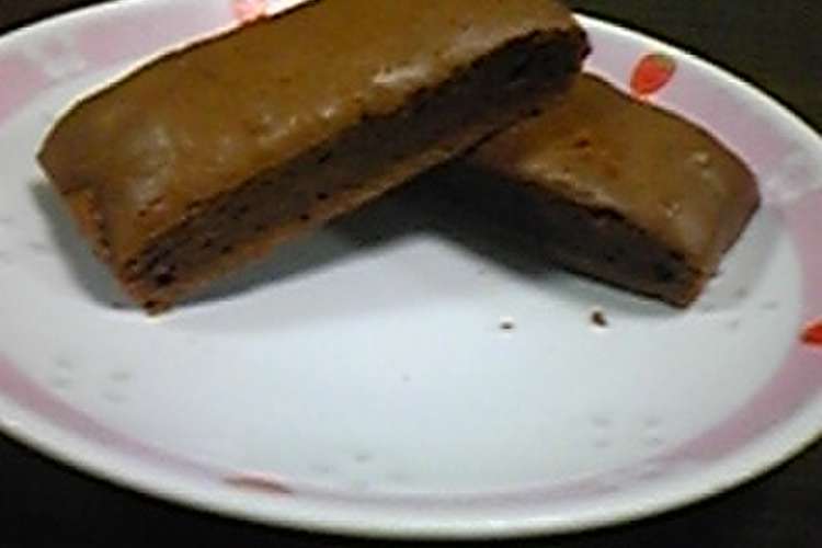 材料３つ チョコケーキ風おやつ レシピ 作り方 By つなｔ クックパッド 簡単おいしいみんなのレシピが349万品