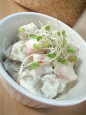 【食事療法】糖尿病に菊芋の精進ポテサラ