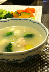 カンタン☆すりおろしレンコンのスープ