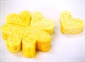 ♡絶品♫ハートの卵焼き♡