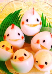 ❤うずら卵の可愛い親子❤(^♢^)❤