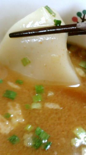 １分で簡単！お餅×スープ・味噌汁その２の画像