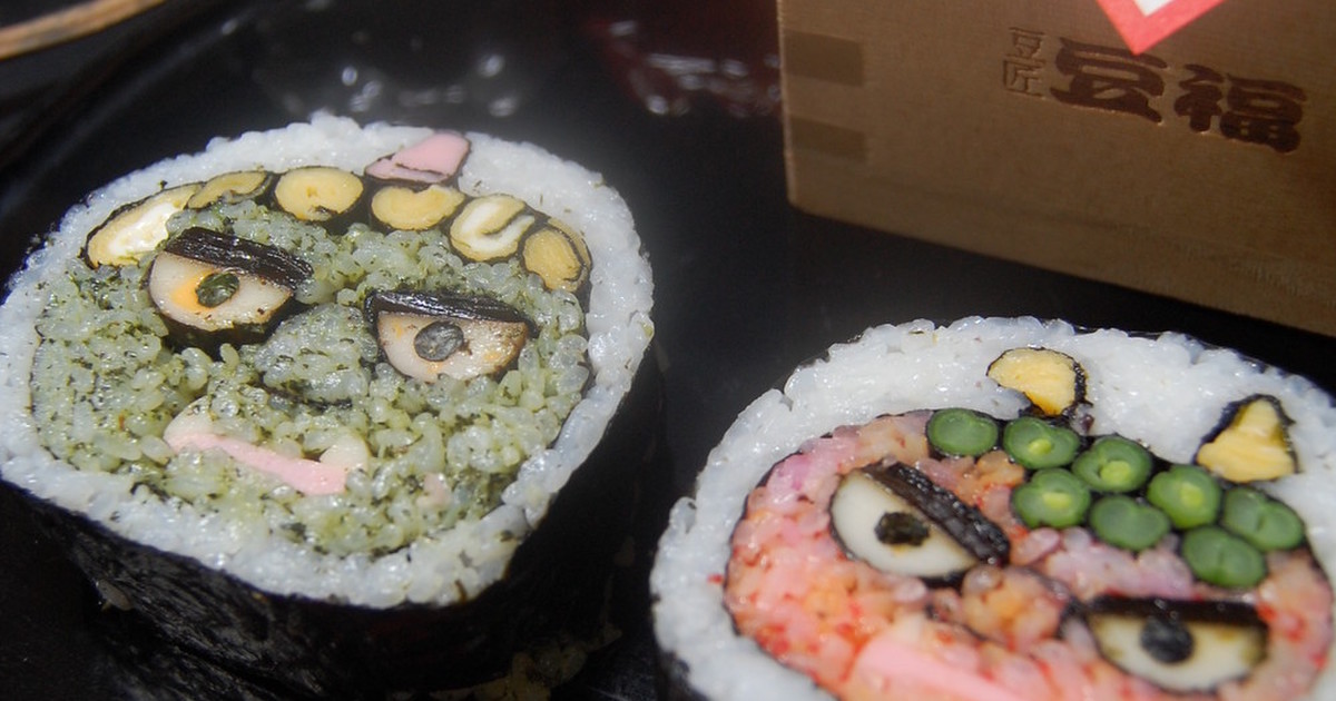 節分の飾り巻き寿司☆赤鬼青鬼☆恵方巻きも by nyaop 【クックパッド】 簡単おいしいみんなのレシピが298万品