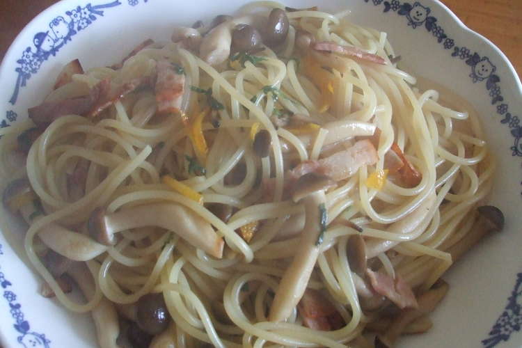 青じそドレッシングの和風きのこパスタ レシピ 作り方 By ぽこあぽこ クックパッド 簡単おいしいみんなのレシピが352万品