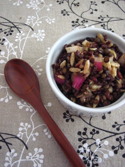 オレンジオルゾサラダのレシピ