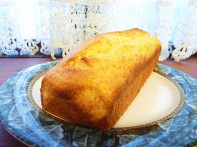 マーマレードのパウンドケーキの写真