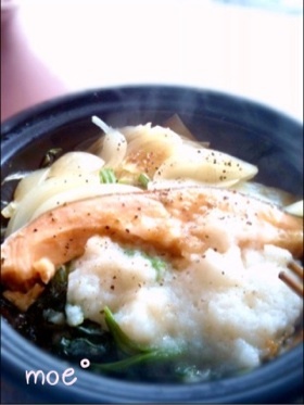 タジン鍋✿鮭と野菜のコンソメ蒸し✿