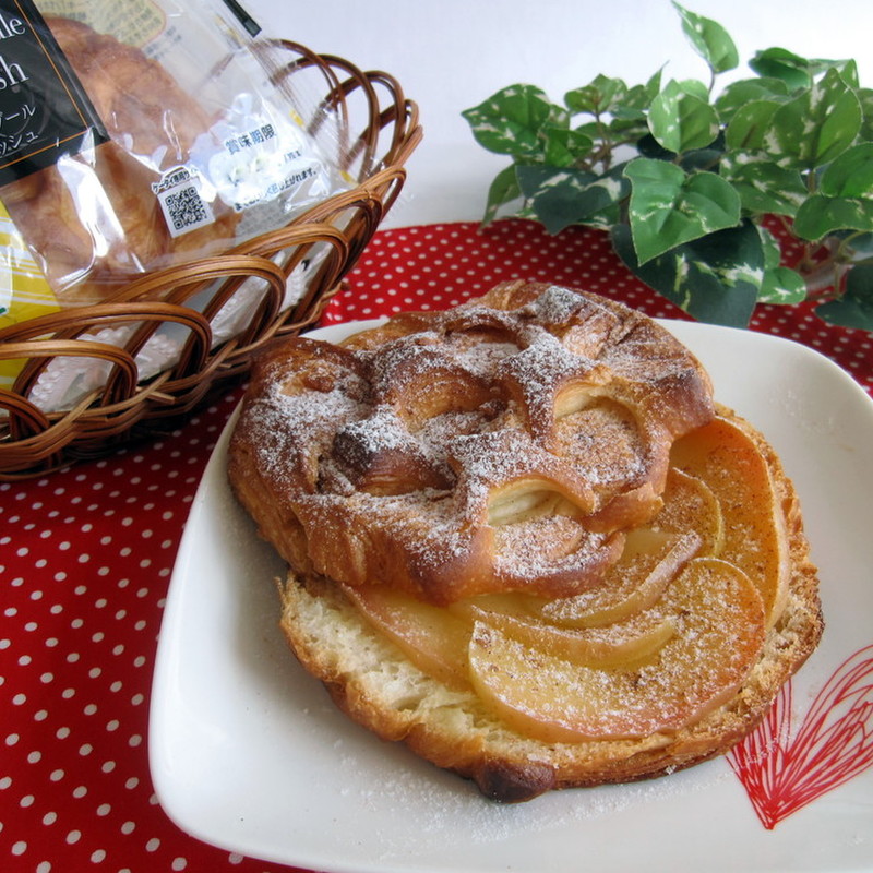 アップルチーズデニッシュバーのレシピ