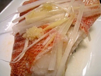 赤魚の中華風酒蒸しの写真